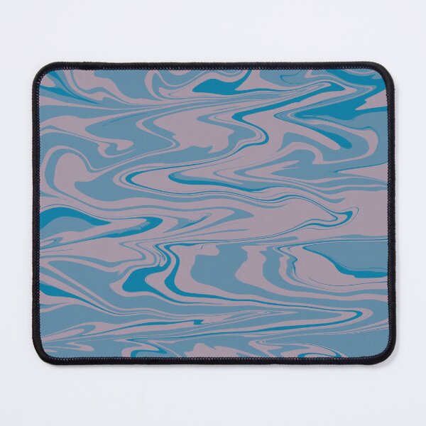 Item preview, Pink and blue marble swirl pattern - abstract marble pattern designed and sold by footnotes-club.