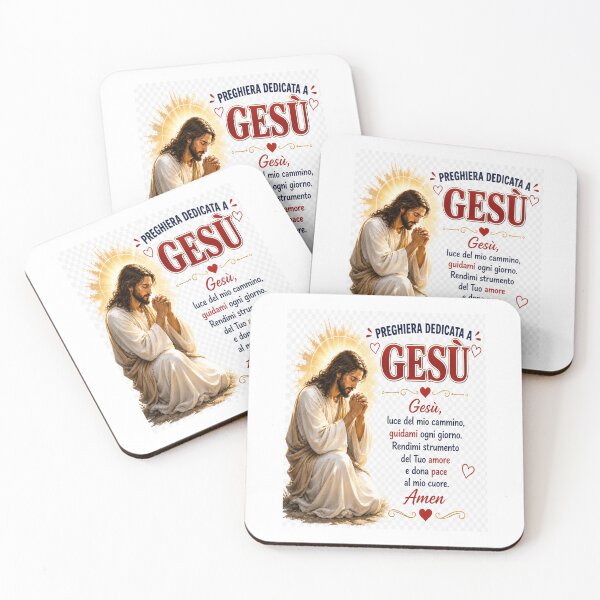 Item preview, Preghiera Dedicata a Gesù – Inspirational Christian Prayer Graphic  designed and sold by RipantinaFantasy .