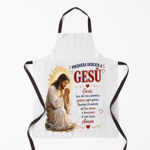 Item preview, Preghiera Dedicata a Gesù – Inspirational Christian Prayer Graphic designed and sold by RipantinaFantasy .