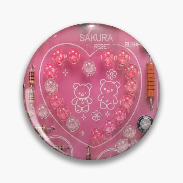 Item preview, Pink Cyber Kawaii Circuit Heart 80s 90s Y2K Transparent Phone designed and sold by Plastic Memory Archive.