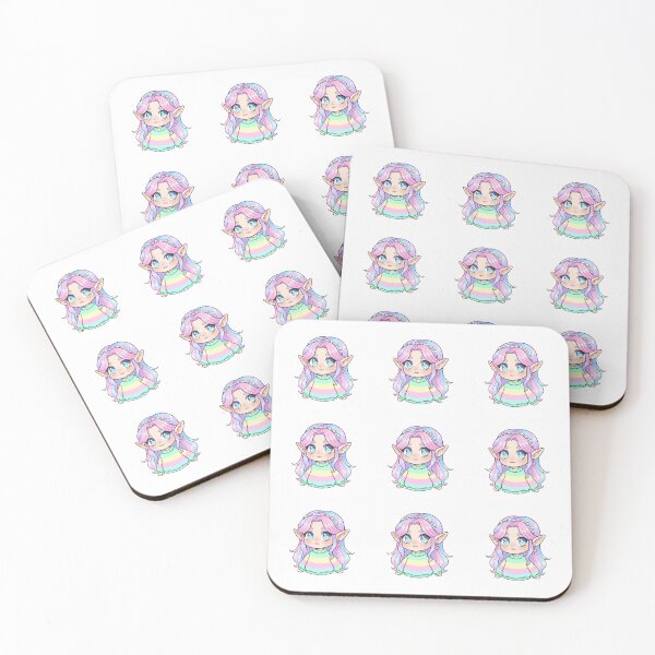 Item preview, Cute Pastel Pastel Elf Chibi Girl designed and sold by KaleChub.