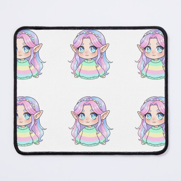 Item preview, Cute Pastel Pastel Elf Chibi Girl designed and sold by KaleChub.