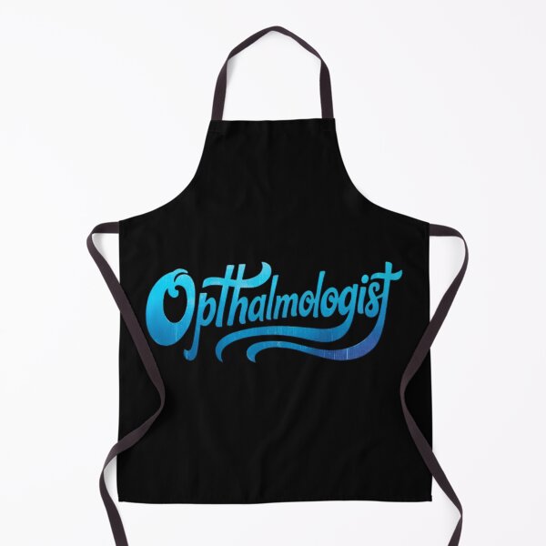 Item preview, Elegant Opthalmologist Typography Blue Script designed and sold by Khadigadesings.