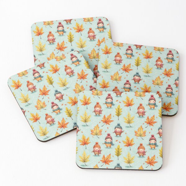 Item preview, Cozy Autumn Buddies designed and sold by TJ Art and Camera.