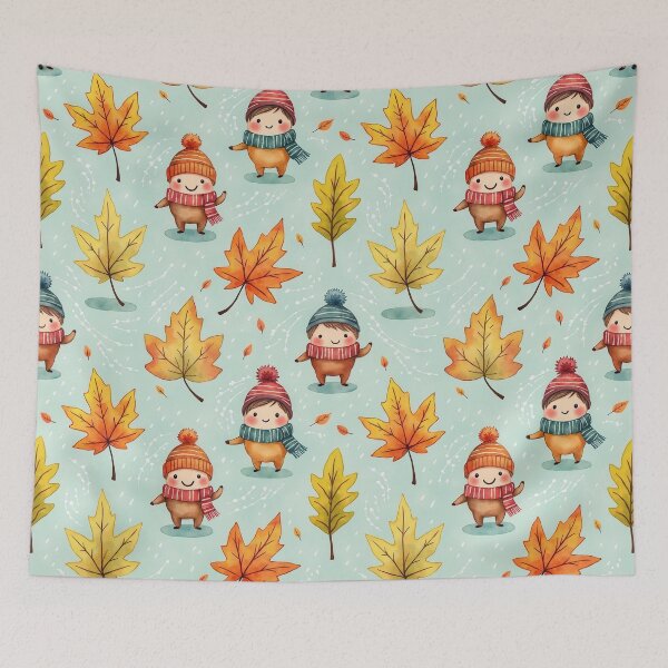 Item preview, Cozy Autumn Buddies designed and sold by TJ Art and Camera.