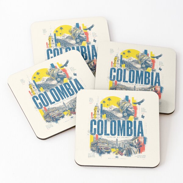 Item preview, Colombia Vintage Design | Culture, Nature and Tradition designed and sold by AtuqStudio.