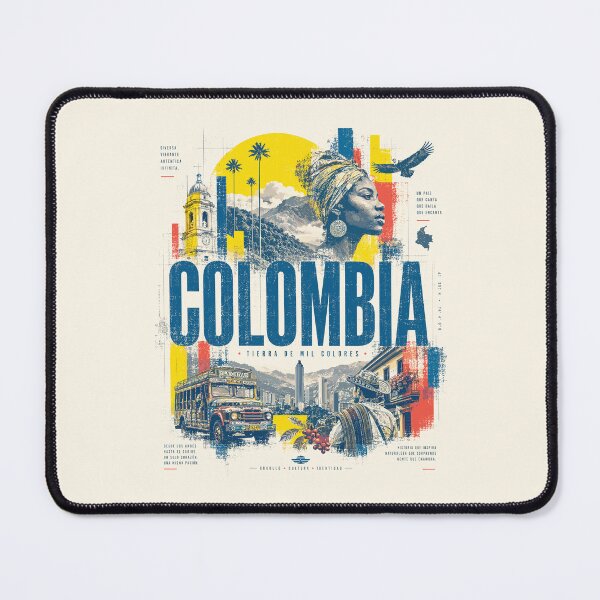Item preview, Colombia Vintage Design | Culture, Nature and Tradition designed and sold by AtuqStudio.