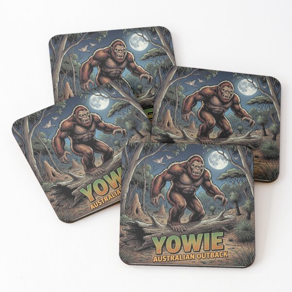 Item preview, The Yowie | Australian Cryptid – Horror Comic Design designed and sold by redsharkuk.