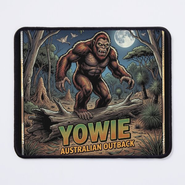Item preview, The Yowie | Australian Cryptid – Horror Comic Design designed and sold by redsharkuk.