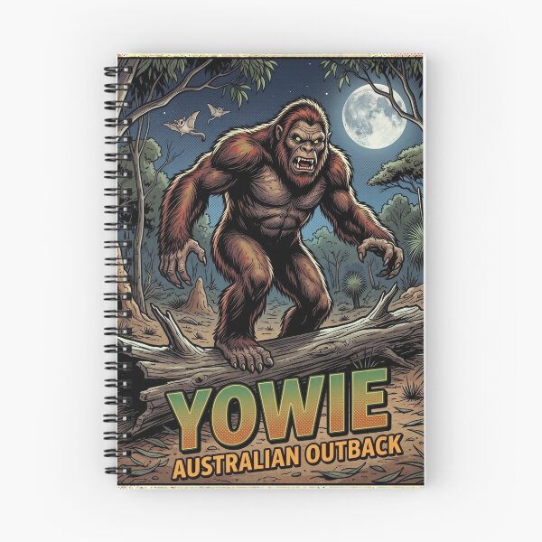 Item preview, The Yowie | Australian Cryptid – Horror Comic Design designed and sold by redsharkuk.