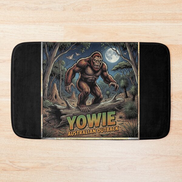 Item preview, The Yowie | Australian Cryptid – Horror Comic Design designed and sold by redsharkuk.
