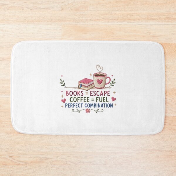 Item preview, Books Are Escape Coffee Is Fuel | Cute Reading and Coffee Design designed and sold by AveniaOficial.