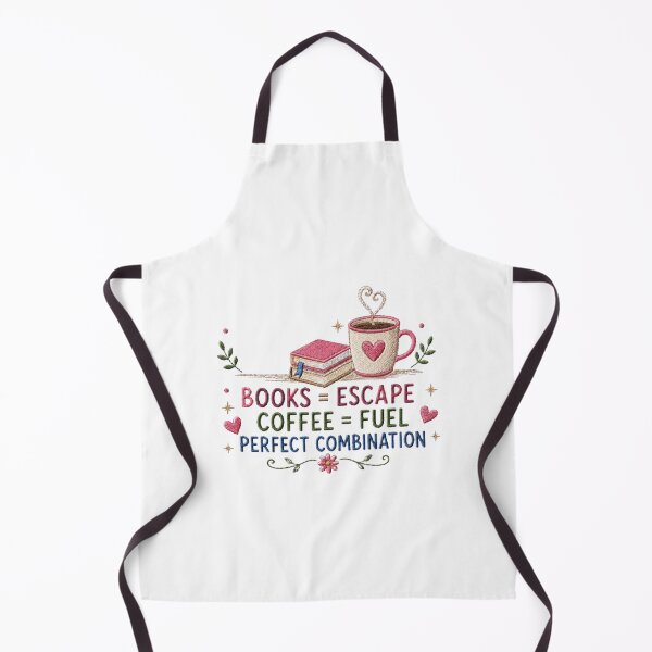Item preview, Books Are Escape Coffee Is Fuel | Cute Reading and Coffee Design designed and sold by AveniaOficial.