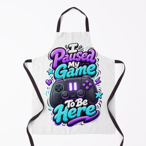Item preview, I Paused My Game To Be Here Funny Gamer Introvert designed and sold by Mr-wow.