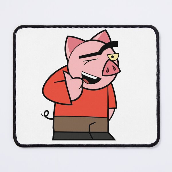 Item preview, Spanky Ham - Retro Cartoon Pig Pop Art designed and sold by Deviant Logic Design.