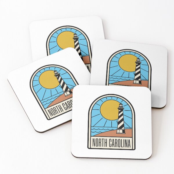 Item preview, Retro North Carolina Outer Banks Lighthouse Minimalist designed and sold by Paper Drip.