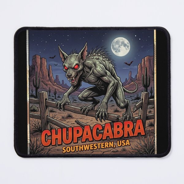 Item preview, Chupacabra Cryptid – Horror Comic Design designed and sold by redsharkuk.