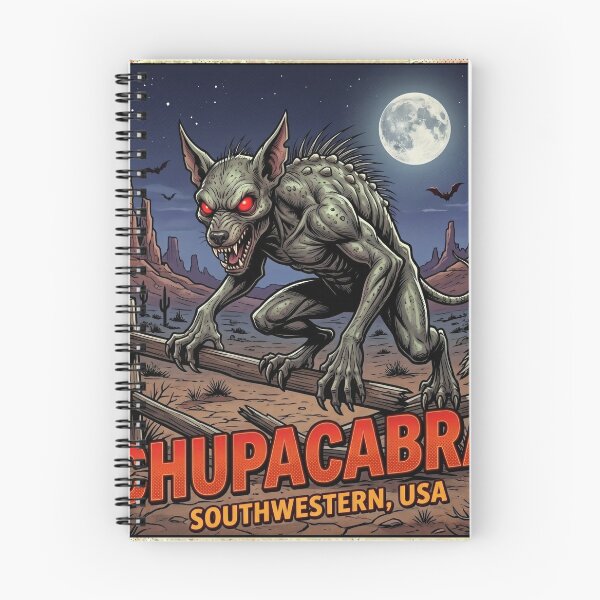 Item preview, Chupacabra Cryptid – Horror Comic Design designed and sold by redsharkuk.
