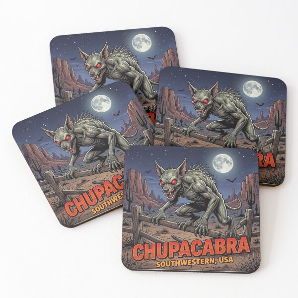 Item preview, Chupacabra Cryptid – Horror Comic Design designed and sold by redsharkuk.