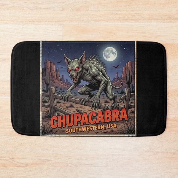 Item preview, Chupacabra Cryptid – Horror Comic Design designed and sold by redsharkuk.