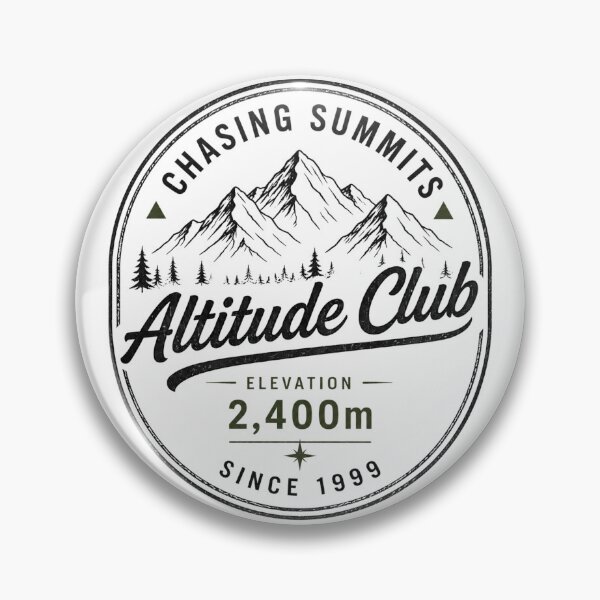 Item preview, Chasing Summits Altitude Club Vintage Hiking designed and sold by Miles&Moments.