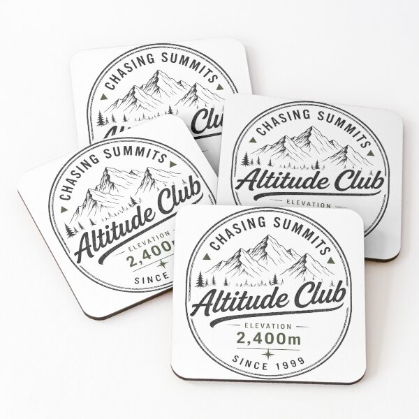 Item preview, Chasing Summits Altitude Club Vintage Hiking designed and sold by Miles&Moments.