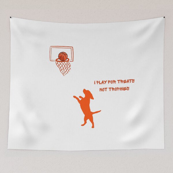 Item preview, Cute Dog Playing Basketball Funny Animal Sport Design designed and sold by Zenith-Prime.