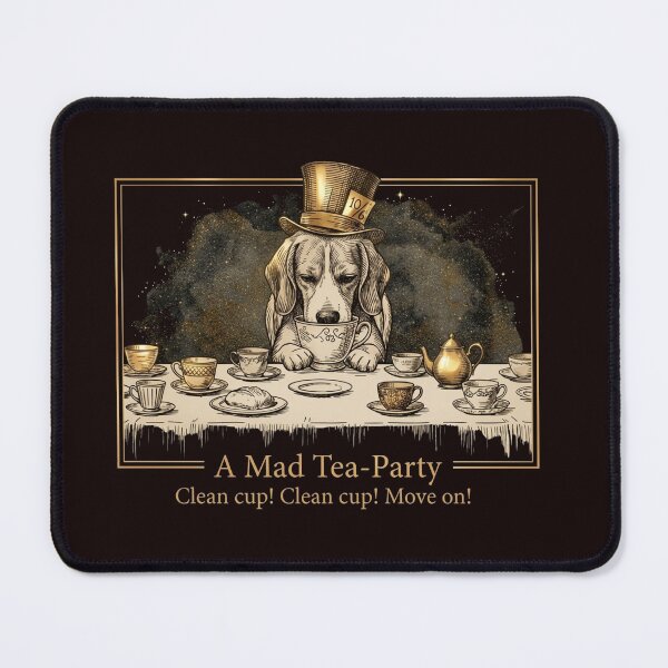 Item preview, A Mad Tea-Party: The Beagle Hatter designed and sold by Intelli-Punder.