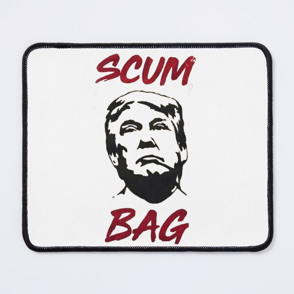 Item preview, Anti Trump Scum Bag designed and sold by GaffaDesigns.