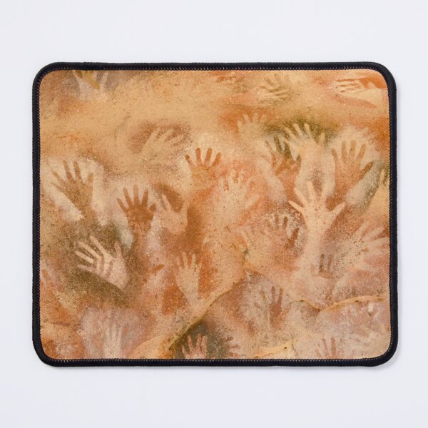 Item preview, Cave Art Primitive Style Handprint Pattern Design for Tribal Art Lover designed and sold by RickE.