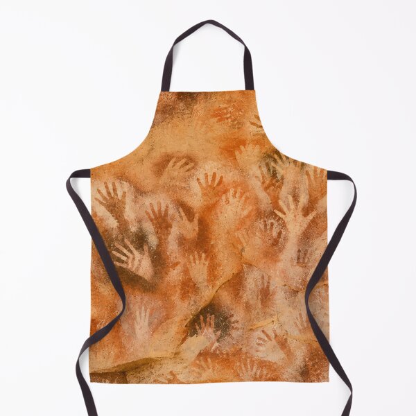 Item preview, Cave Art Primitive Style Handprint Pattern Design for Tribal Art Lover designed and sold by RickE.