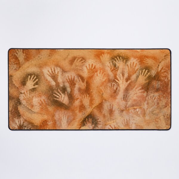 Item preview, Cave Art Primitive Style Handprint Pattern Design for Tribal Art Lover designed and sold by RickE.