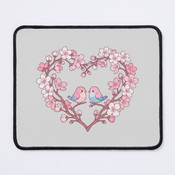 Item preview, Cute Sakura Spring Bird: Kawaii Japanese Cherry Blossom Animal designed and sold by hattie's.