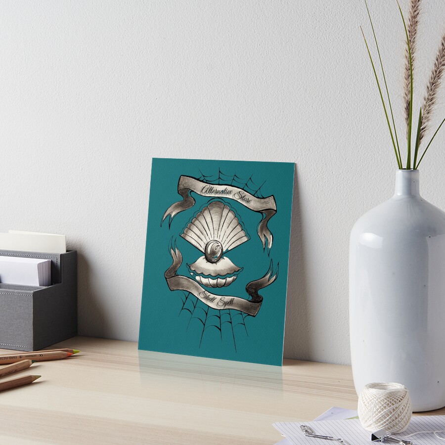 Item preview, Art Board Print designed and sold by ShellSpell.