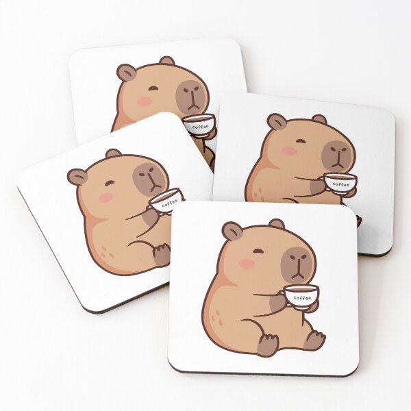 Item preview, Coffee Capybara designed and sold by MiaBellaGirl.
