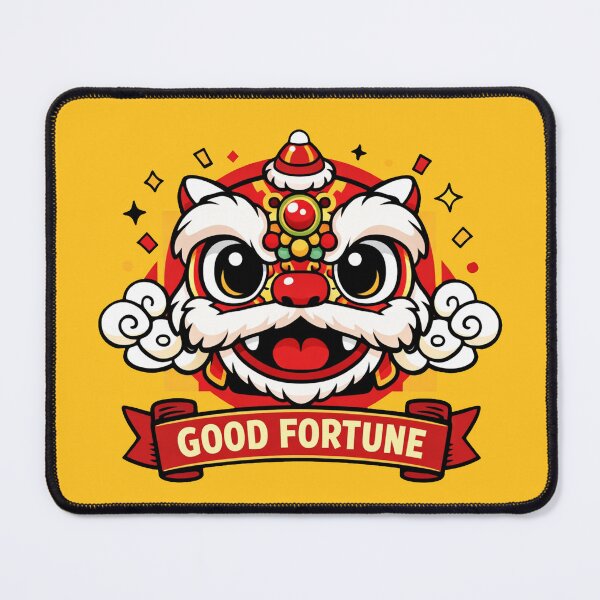 Item preview, Good Fortune Lion Dance designed and sold by PrintSmithArt.