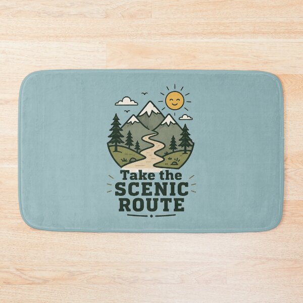 Item preview, Take the Scenic Route Hiking Shirt designed and sold by Nawi32.