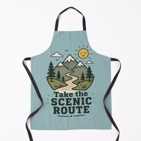Item preview, Take the Scenic Route Hiking Shirt designed and sold by Nawi32.