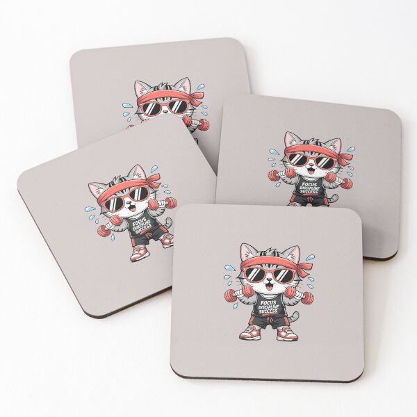 Item preview, Gym Cat Workout designed and sold by aminomen.