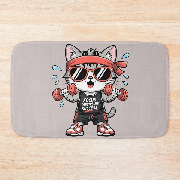 Item preview, Gym Cat Workout designed and sold by aminomen.