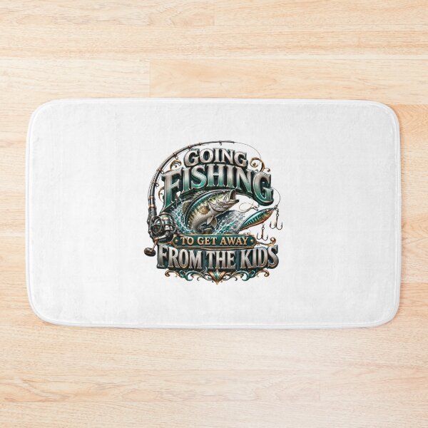 Item preview, Going fishing to get away from the kids designed and sold by manytshirts.