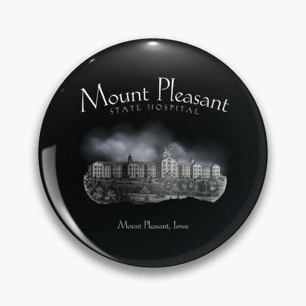 Item preview, Mount Pleasant State Hospital (Mount Pleasant, Iowa) Hero Graphic designed and sold by GhostlyWorld.