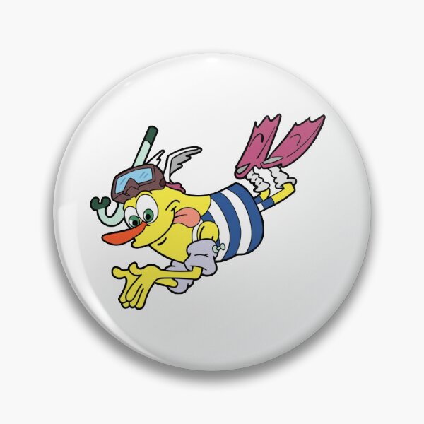 Item preview, Wooldoor Sockbat - Retro Cartoon Scuba Pop Art designed and sold by Deviant Logic Design.