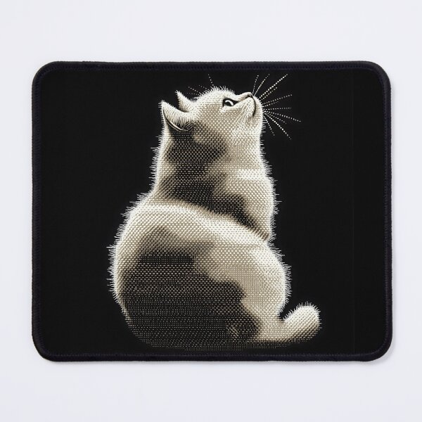Item preview, Vintage Halftone Cat designed and sold by ClubVacay.