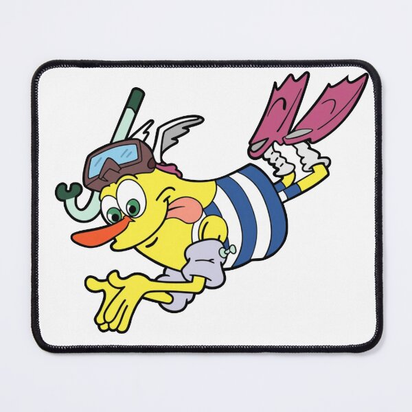 Item preview, Wooldoor Sockbat - Retro Cartoon Scuba Pop Art designed and sold by Deviant Logic Design.
