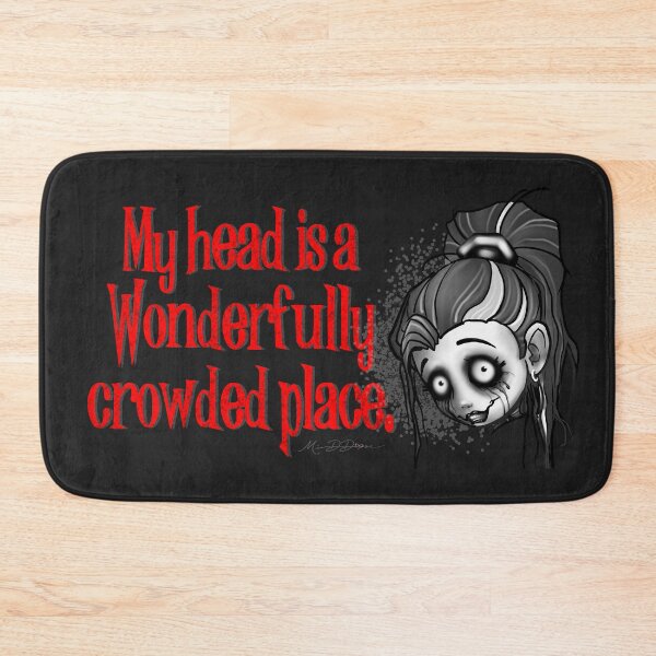Item preview, My Head is a Wonderfully Crowded Place designed and sold by MetroInk.
