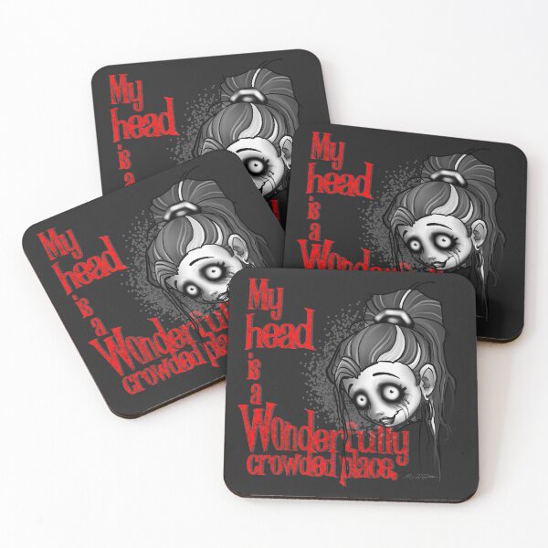 Item preview, My Head is a Wonderfully Crowded Place designed and sold by MetroInk.