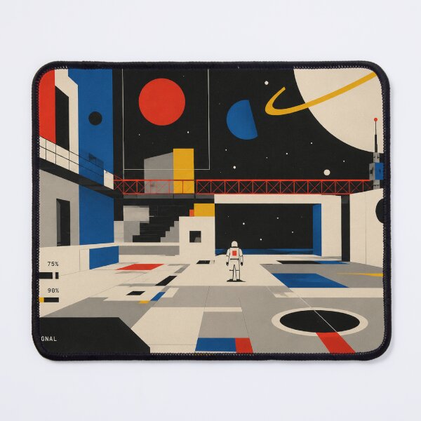 Item preview, Bauhaus Space Level | Geometric Sci-Fi Gaming Environment designed and sold by Lifer Art and Design.
