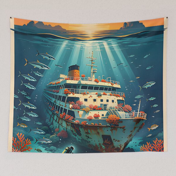 Item preview, KING CRUISER WRECK – Sunken Adventure designed and sold by Spirit of Siam.
