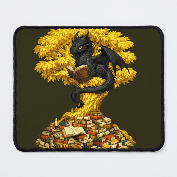 Item preview, Dragon with books designed and sold by DreamCloths12.
